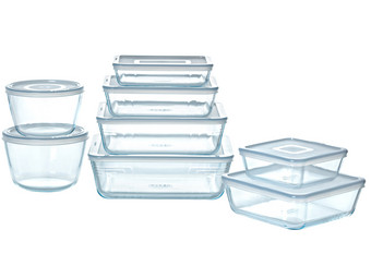 Pyrex Cook & Freeze Glasgefäß-Set | 8-teilig