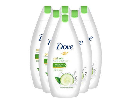 6x Dove Shower Fresh Touch | 500ml