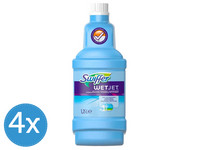 4x środek czyszczący Swiffer WetJet | 1,25 l