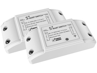 2x Woox Wifi Smart Switch