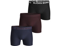 3x Bjorn Borg Boxershorts | Seasonal Solids