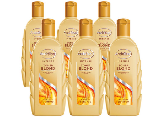 Doorzichtig blijven Bibliografie Andrelon Intense Shampoo | Blond | 6x 300 ml - Internet's Best Online Offer  Daily - iBOOD.com