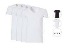 4x Ten Cate Basic Long T-Shirt | Slim Fit
