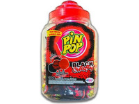 100x Pin Pop Lollies | Black Cherry