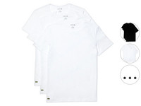 3x Lacoste T-Shirt | Rund- o. V-Ausschnitt