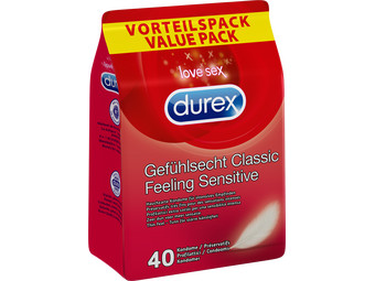 40 Durex Feeling Sensitive Kondome