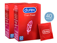 40 Durex Feel Thin Kondome