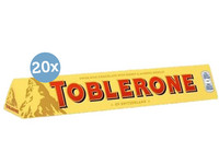 20x czekolada mleczna Toblerone | 100 g