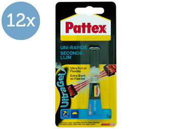 12x Pattex Ultra Gel Sekundenkleber
