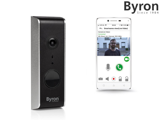 ader niemand Voorkomen iBOOD.com - Internet's Best Online Offer Daily! » Byron by Smartwares  DIC-23112 Wifi Video Deurbel