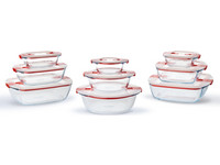 Zestaw naczyń żaroodpornych Pyrex | 9-elem.