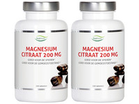 Magnesium Citraat | 2x 100 Tabs