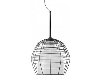 Cage Piccola Hanglamp | Zwart Wit