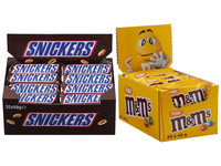 56x baton M&M's & Snickers