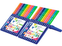 24x kredka akwarelowa Staedtler Summer&Neon