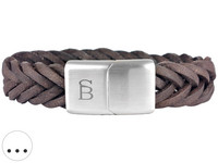 Braided Leather Bracelet | Heren