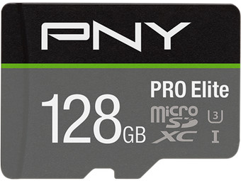 PNY microSDXC Pro Elite Card | 128GB