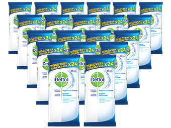 20x Dettol Wipes Cleanser | 24 St