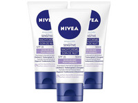 3x Nivea Essentials Sensitive Nachtcreme