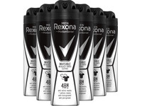 6x dezodorant Rexona Invisible | 150 ml