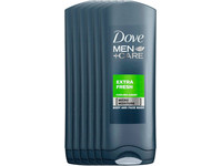 6x Dove Men+Care Extra Fresh Duschgel | 250 ml