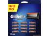 12x Gillette Fusion5-ProGlide-Rasierklinge