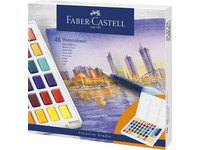 48x farba akwarelowa Faber-Castell | pudełko