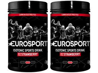 2x napój izotoniczny Eurosport Strawberry