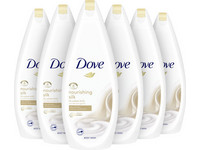 6x Dove Nourishing Silk Duschgel | 750 ml