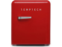Temptech Retro Mini Koelkast | 45 L | Rood
