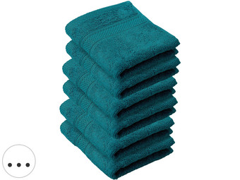 6x ręcznik dla gości DWL Stéphanie | 30 x 50 cm