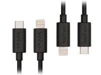 2x Veho USB-C auf Lightning | 1 m
