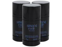 3x Armani Code Colonia Deo Stick | 75 gr