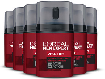 6x L’Oréal Men Expert Vitalift Gezichtscrème