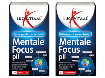 40 Lucovitaal Tabletten | Mentaler Fokus