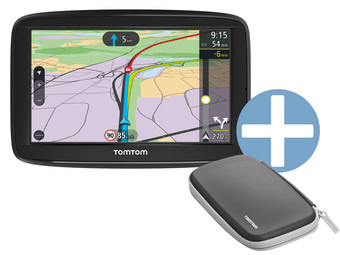 TomTom VIA 62 EU-Navigationsgerät mit Etui