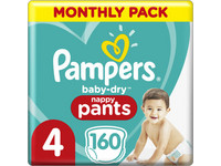 Pampers Baby Dry Pants | Maat 4 | 160 St.