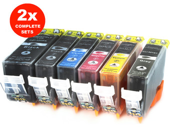 2x Cartridges PGI-520 & CLI-521 & Grijs | Canon