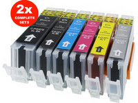 2x Cartridges PGI-570 & CLI-571 & Grijs | Canon