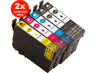 2x Cartridges voor Epson 502XL