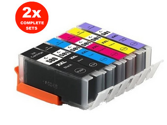 2x Cartridges PGI-580 & CLI-581 & PH | Canon