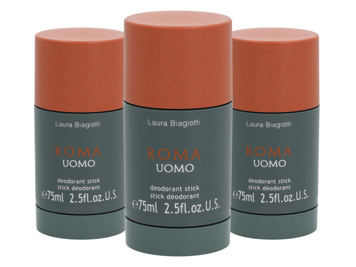 Afstoting Samenpersen Leerling 3x Laura Biagiotti Roma Uomo Deo Stick | 75ml - Internet's Best Online  Offer Daily - iBOOD.com
