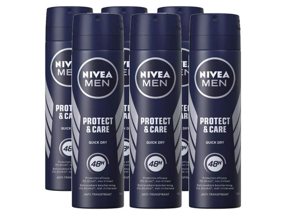 6x Nivea Men Protect Care Deo | 150ml