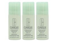 3x Clinique Antipersp. Deo Roll-On | 75ml