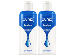 2x żel nawilżający Durex Sensitive | 250 ml