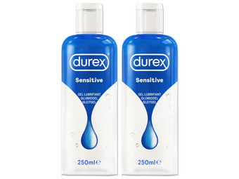 2x Durex Sensitive Gleitgel | 250 ml