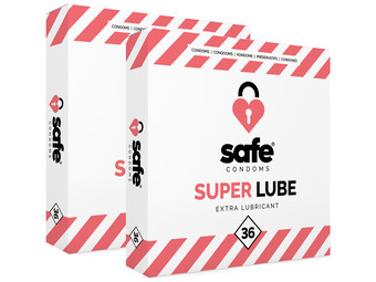 72x prezerwatywy Safe Super Lube