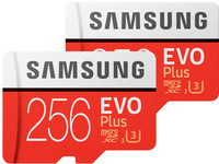 2x karta Samsung EVO Plus microSDXC | 256 GB