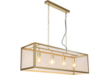 Vince Design Goldfield Hanglamp | 4x E27