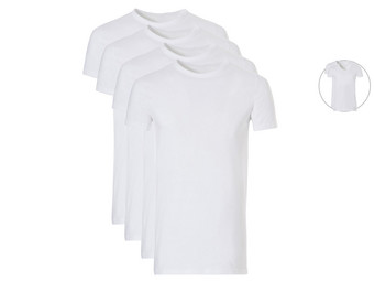 6x Ten Cate Basic Katoenen T-Shirt | Ronde of V-Hals